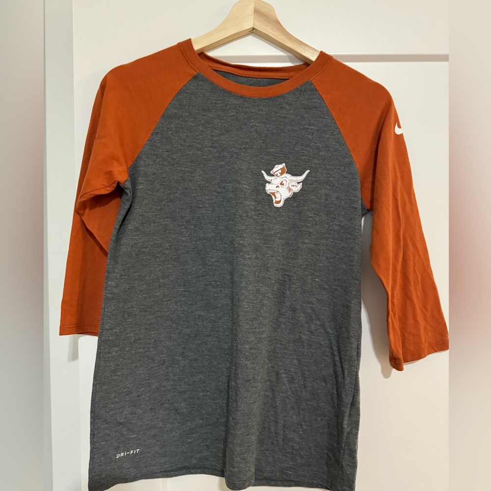 Texas Longhorns Nike Baseball Tee